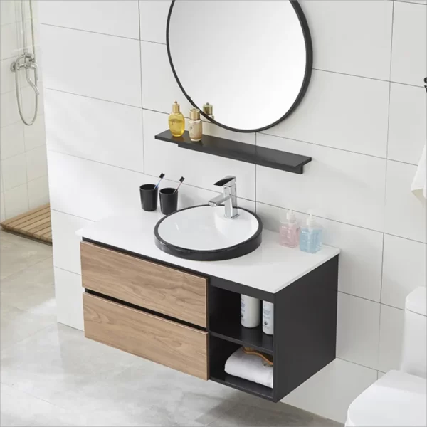 Floor-Mounted-Plywood-Bathroom-Vanity